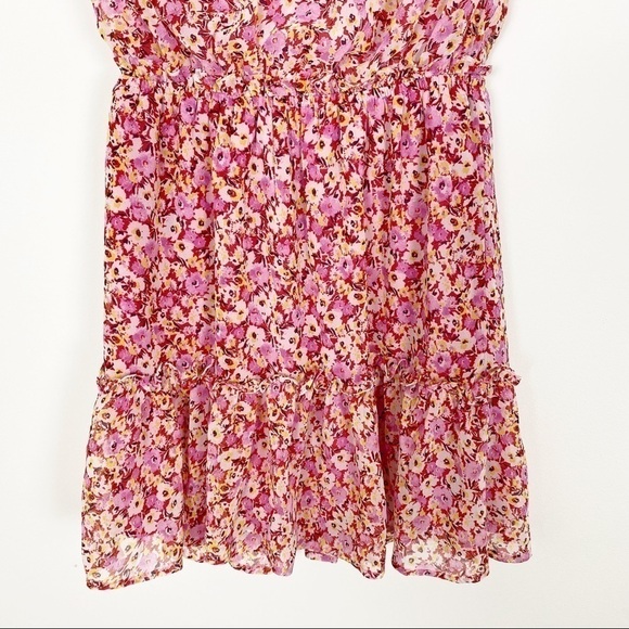 GYPSIES & MOONDUST Pink Floral Prairie Dress Small - Picture 3 of 6